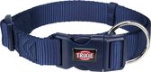 Trixie halsband hond premium indigo blauw (40-65X2,5 CM)