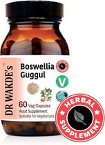 Dr Wakde's Boswellia - Guggul (indiase mirre) - gewrichten - cholestrol - 60 Capsules - ayurvedische kruiden - voedingssupplementen 60 stuks