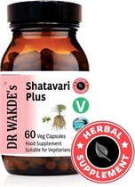 Dr Wakde's Shatavari Plus - hormoonbalans- Ayurvedische kruiden- voedingssupplementen 60 stuks