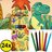 Crayons à colorier de Dinosaurus 24 pièces 6 pièces