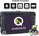 Volkswagen Seat Skoda Android 10 Navigatie en Multimediasysteem 7inch 2+16GB Bluetooth USB WiFi SD kaart