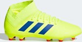 adidas - NEMEZIZ 18.3 FG J - Voetbalschoenen - Kinderen - Geel/Blauw - CM8505 - Maat 36 2/3