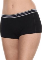 Brubeck | Active Wool - Dames Thermo Boxershort met Merino Wol - Seamless - Zwart-XL