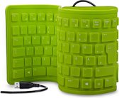 Flexibel USB toetsenbord - Volledige grootte - Groen