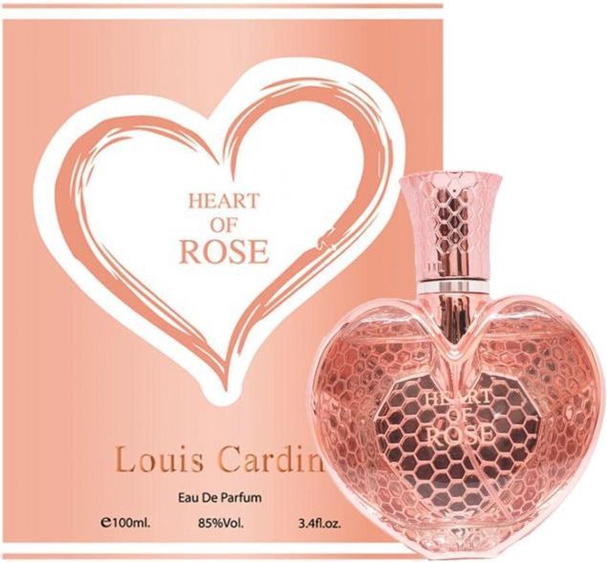 Louis Cardin Heart of Rose EDP for Women 100 ml