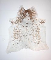 KOELAP Koeienhuid Vloerkleed - Bruinwit Gevlekt Salt & Pepper - 210 x 240 cm - 1004023