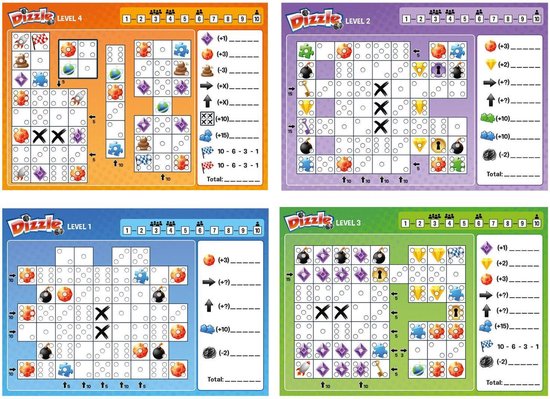 Boek: Schmidt Spiele 49352 bordspel Dizzle Board game Strategie, geschreven door Schmidt Spiele