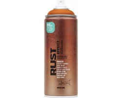 Montana Rust Effect 400ml - Spuitlak met Roest Effect - Oranje Bruin