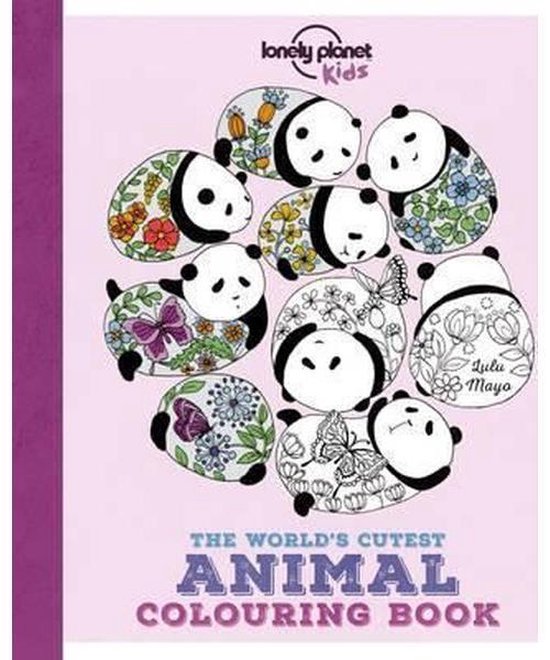 World's Cutest Animal Colouring Book - cover