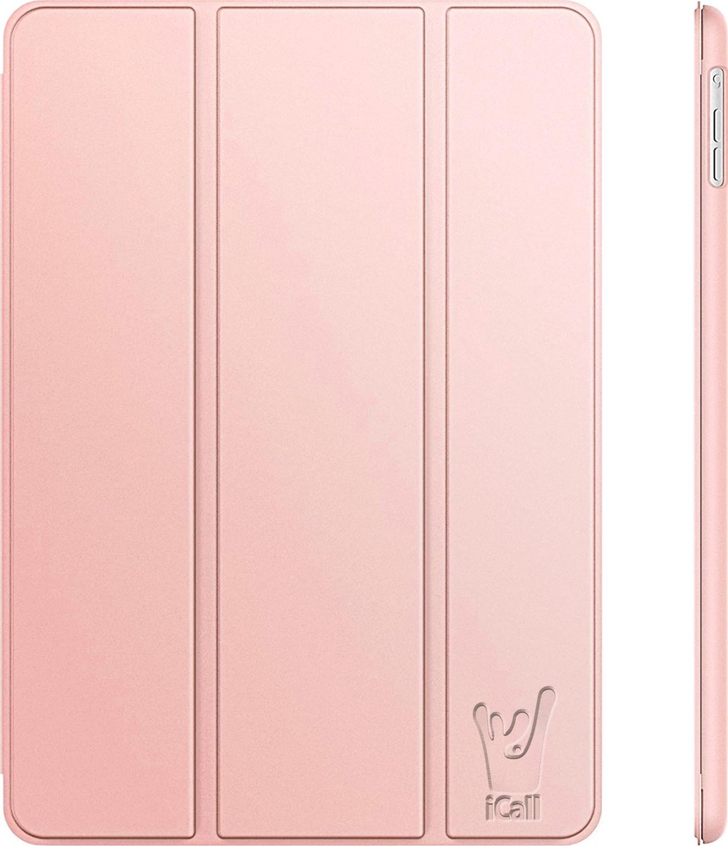 Hoes geschikt voor iPad Air 2019 10.5 inch - Book Case Roségoud - Trifold