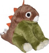 knuffel NHM Stegosaurus 13 cm pluche groen