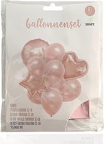 3BMT Rose Goud Ballonnen Set - Versiering