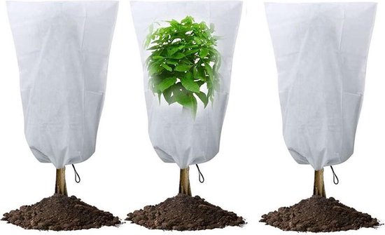 Plantenhoes set - Beschermhoezen voor de planten - 3 stuks - Vorstbeschermer - 120 x 80 cm