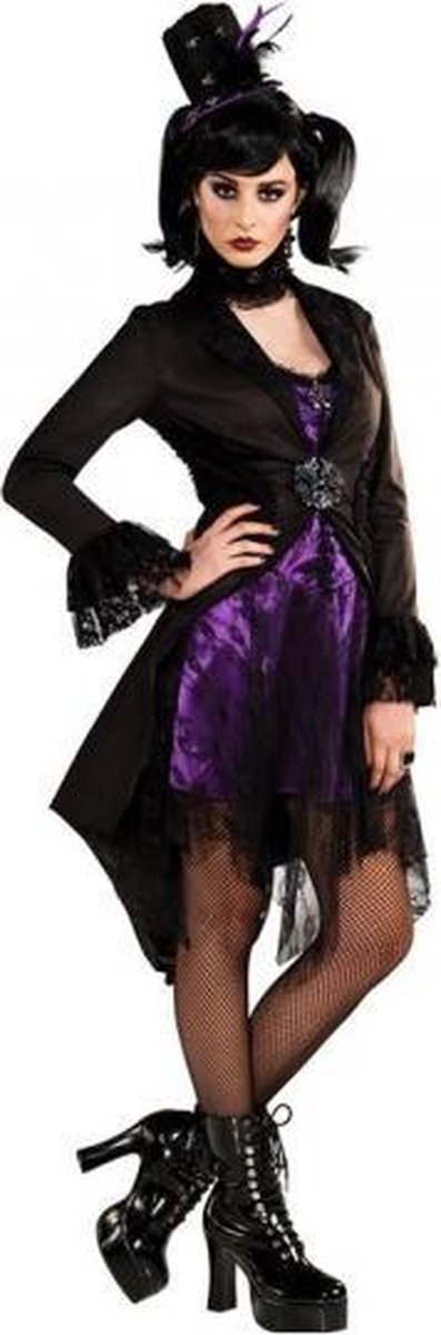 Afbeelding van product Rubies  verkleedpak Gothic Jacket dames zwart maat M  - maat 38
