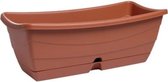 plantenbak Dalia 5,3 liter 40 x 17,6 x 14,3 cm terracotta