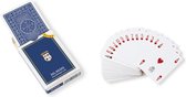 speelkaarten st. Moritz Extra 88 mm karton blauw 55-delig