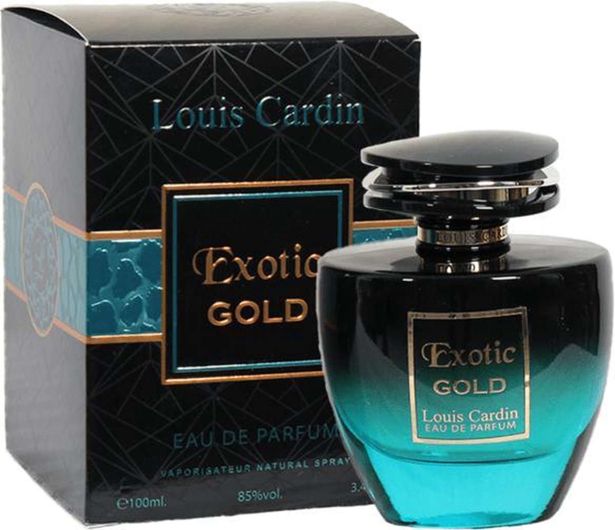 Louis Cardin Exotic Gold EDP for Unisex Oriental 100 ml