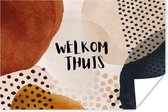 Affiche 'Welcome home' - Proverbes - Citations - 180x120 cm XXL