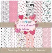 Love Is All Around 12x12 Inch Paper Pack (6pcs) (PFY-3416)