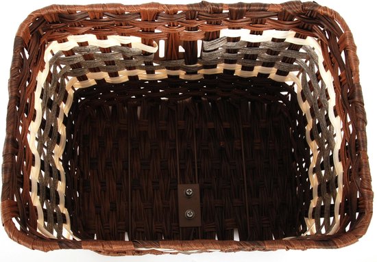 Volare Fietsmand 31 Liter 40 X 33 X 24 Cm Riet Bruin van Volare — afbeelding 4