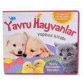 Yavru Hayvanlar Yapboz Kitabı