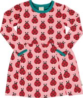 Maxomorra Jurk Spin Ladybug Maat 98/104