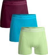 Muchachomalo 3-pack boxershort heren - Elastisch katoen - Ademend - Zachte waistband - Effen kleuren