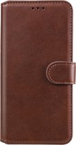 Motorola Moto G8 Power Lite Hoesje - Mobigear - Wallet Serie - Kunstlederen Bookcase - Bruin - Hoesje Geschikt Voor Motorola Moto G8 Power Lite