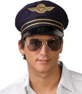 pet Flight Captain heren donkerblauw