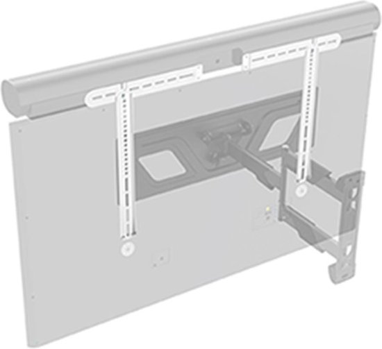 Sanus Muurbeugel voor Sonos One, Play:1 & Play:3 Zwart (WSWM21-B2