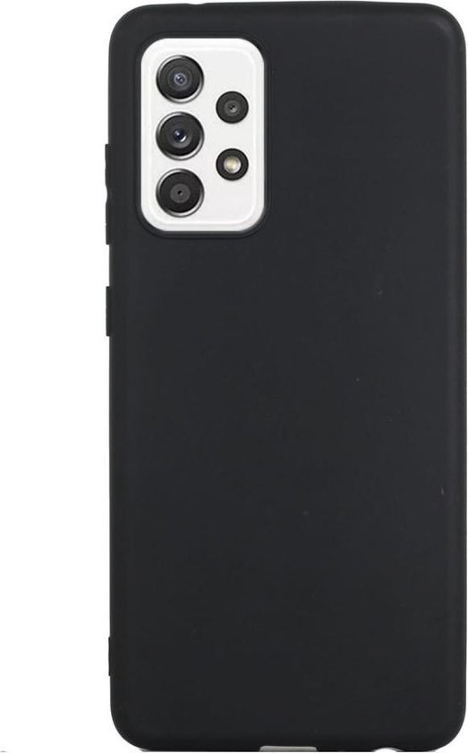 Zwarte softcase Samsung Galaxy A52