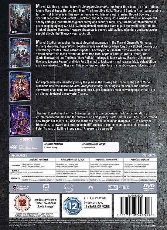 Avengers [4DVD]