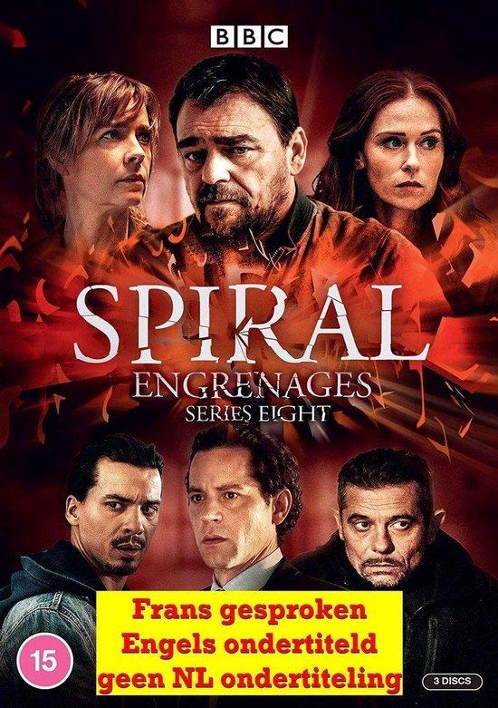 Foto: Spiral engrenages series 8 dvd 2021 