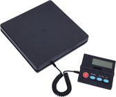 Balnorm® Digitaal Pakketweegschaal LCD Display - Weegplatform - Digitale Weegschaal - 50kg - Pakketten - Gewicht Schaal - 2 Gram Nauwkeurig - 6 Eenheden - Externe LCD Scherm