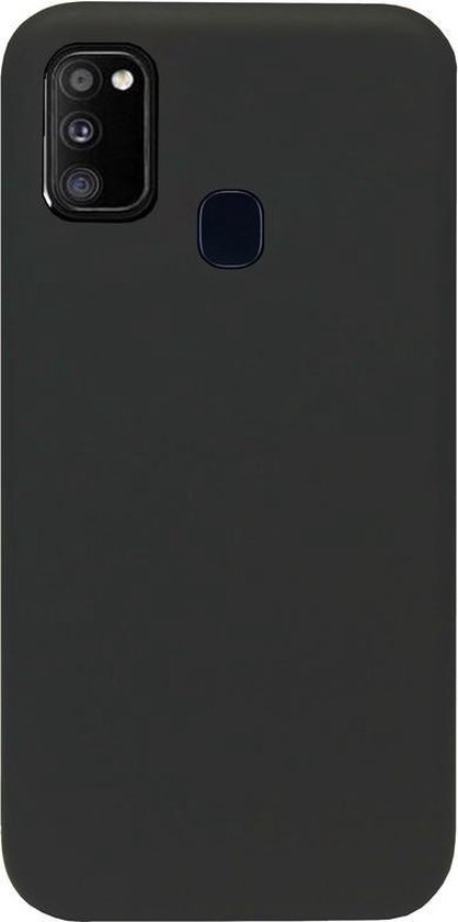 Coque Arrière En Siliconen ADEL Pour Samsung Galaxy M30s / M21 - Zwart
