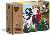 legpuzzel Marvel Spider-Man junior karton 104 stukjes