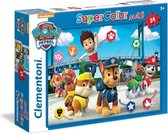 Legpuzzel Supercolor Paw Patrol 24 stuks