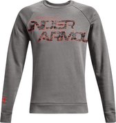 Under Armour Rival Fleece Camo heren sportsweater grijs
