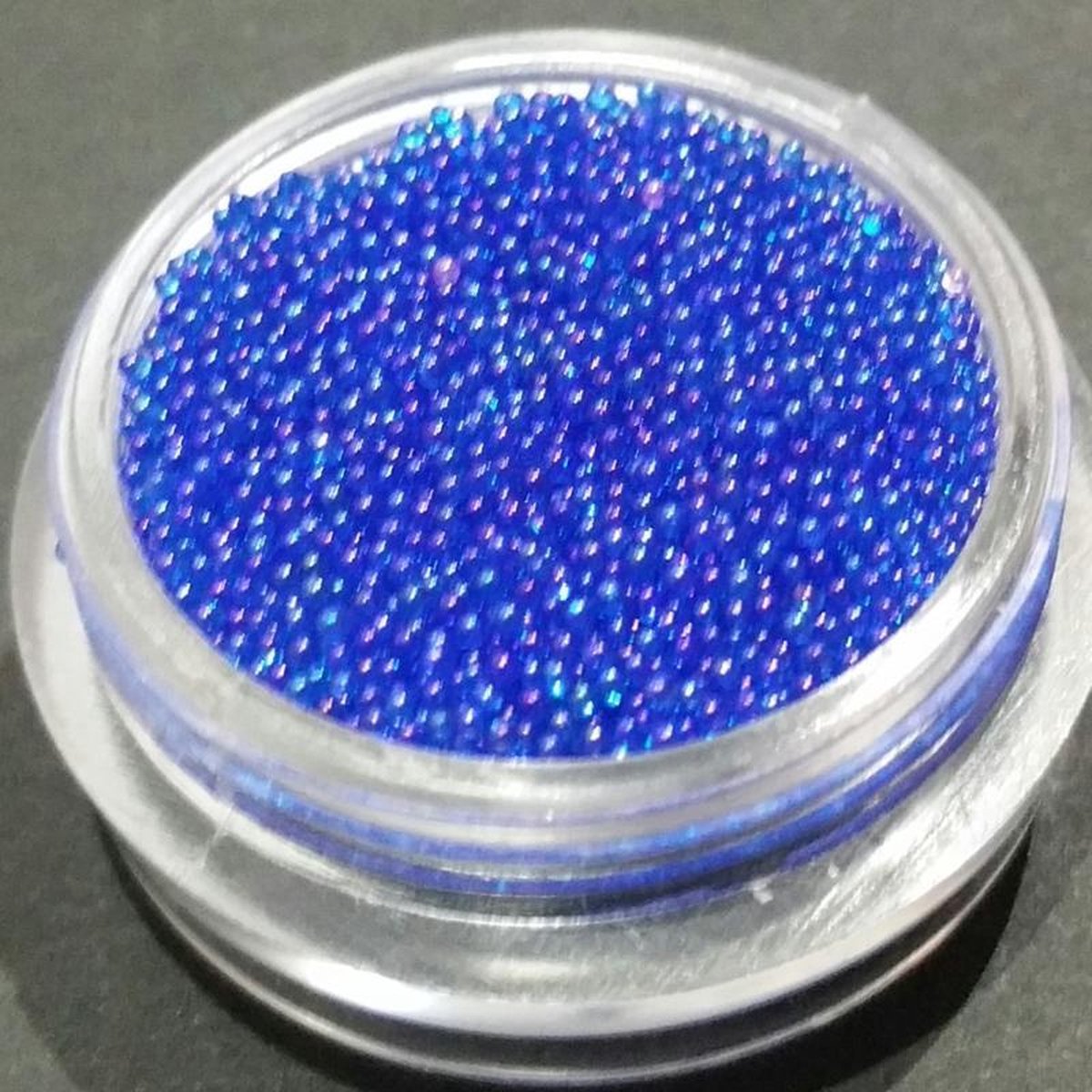 Goedkoopste Nailart Caviar Beads - Kaviaar Nagels - Korneliya caviar Holografisch Sapphire