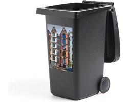 Container sticker Amsterdam - Huis - Architectuur - 40x60 cm - Kliko sticker