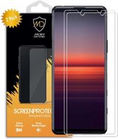 2-Pack Sony Xperia 5 II Screenprotectors - MobyDefend Case-Friendly Gehard Glas Screensavers - Screen Protectors - Glasplaatjes Geschikt Voor: Sony Xperia 5 II