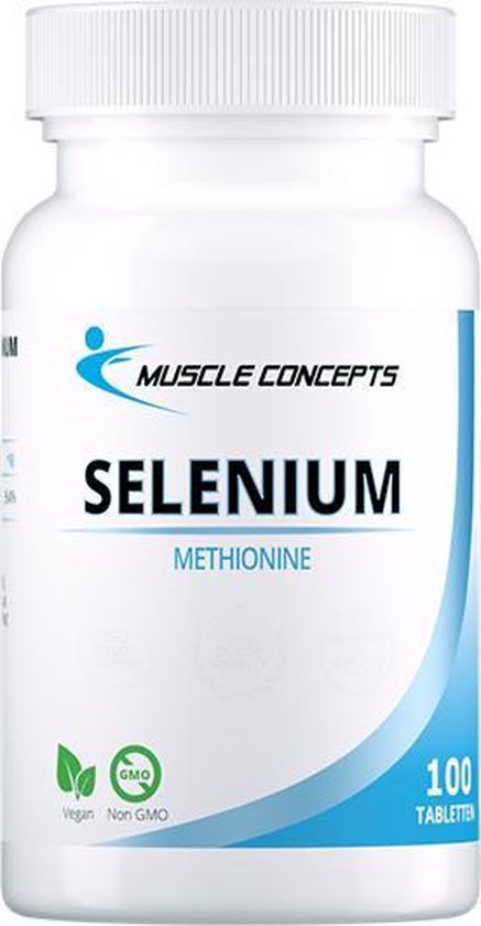 Selenium - Methionine - Antioxidant - Mineralen - 100 tabletten | Muscle Concepts