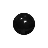 Keramiek Zwarte Edelsteen 24mm Munt van MY iMenso