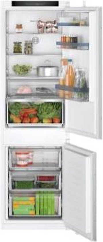 Inbouw koelkast: Bosch KIN86VSE0 koel-vriescombinatie Ingebouwd 260 l E Wit, van het merk Bosch