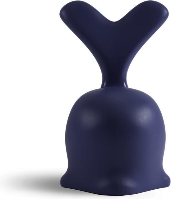 Walvis stoeltje Marineblauw / Whalechair Navyblue - Design Bijzettafel - Visnet materiaal - Werkwaardig. van Werkwaardig — afbeelding 2