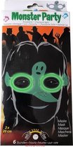 Maro toys - Monster party kniklicht masker geest Groen