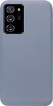 ADEL Premium Siliconen Back Cover Softcase Hoesje Geschikt voor Samsung Galaxy Note 20 - Lavendel