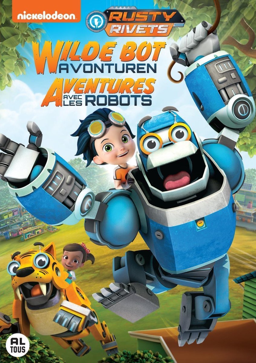 Rusty Rivets Wilde Bot Avonturen (DVD) (Dvd) Dvd's