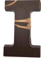 Joe & Mien Ambachtelijke Chocolade letter 'I' - Puur - 1 x 200 gram