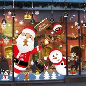 Raamstickers | Kerstmis | PVC | Kerstdecoratie | Zelfklevend | Winterdecoratie | ‎29.9x19.8x0.7 cm
